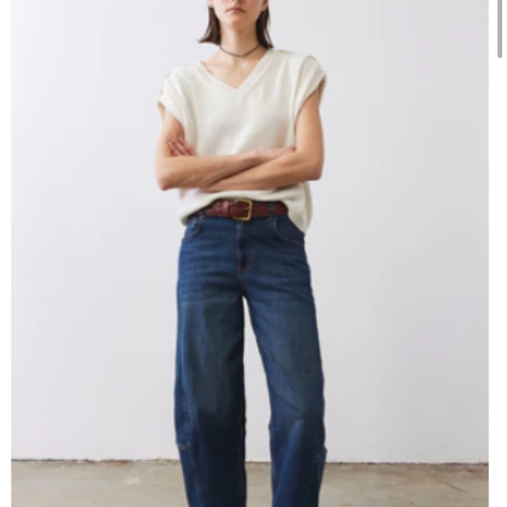 Ruti petite barrel jeans Indigo 14P - Picture 2 of 5